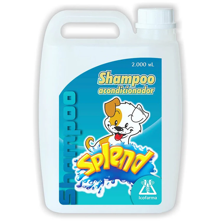 Splend Shampoo Acondicionador Perros Gatos 2L