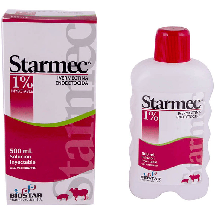 Starmec 1 Antiparasitario Bovinos 500Ml