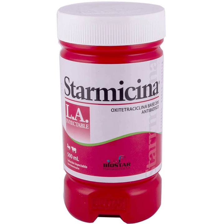 Starmicina L.A. Antibacteriano Bovinos - Equinos 500Ml