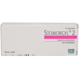 Stomorgyl Antibacteriano Bucodental Perros Gatos 2Mg