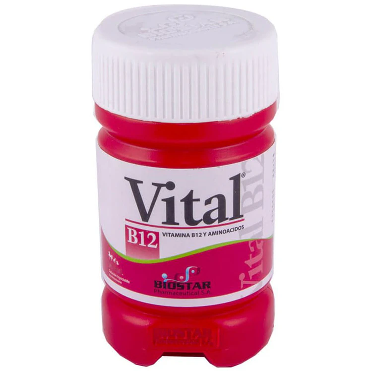 Vital B12 Complejo Vitaminico Inyectable Equinos Y Otros 50Ml