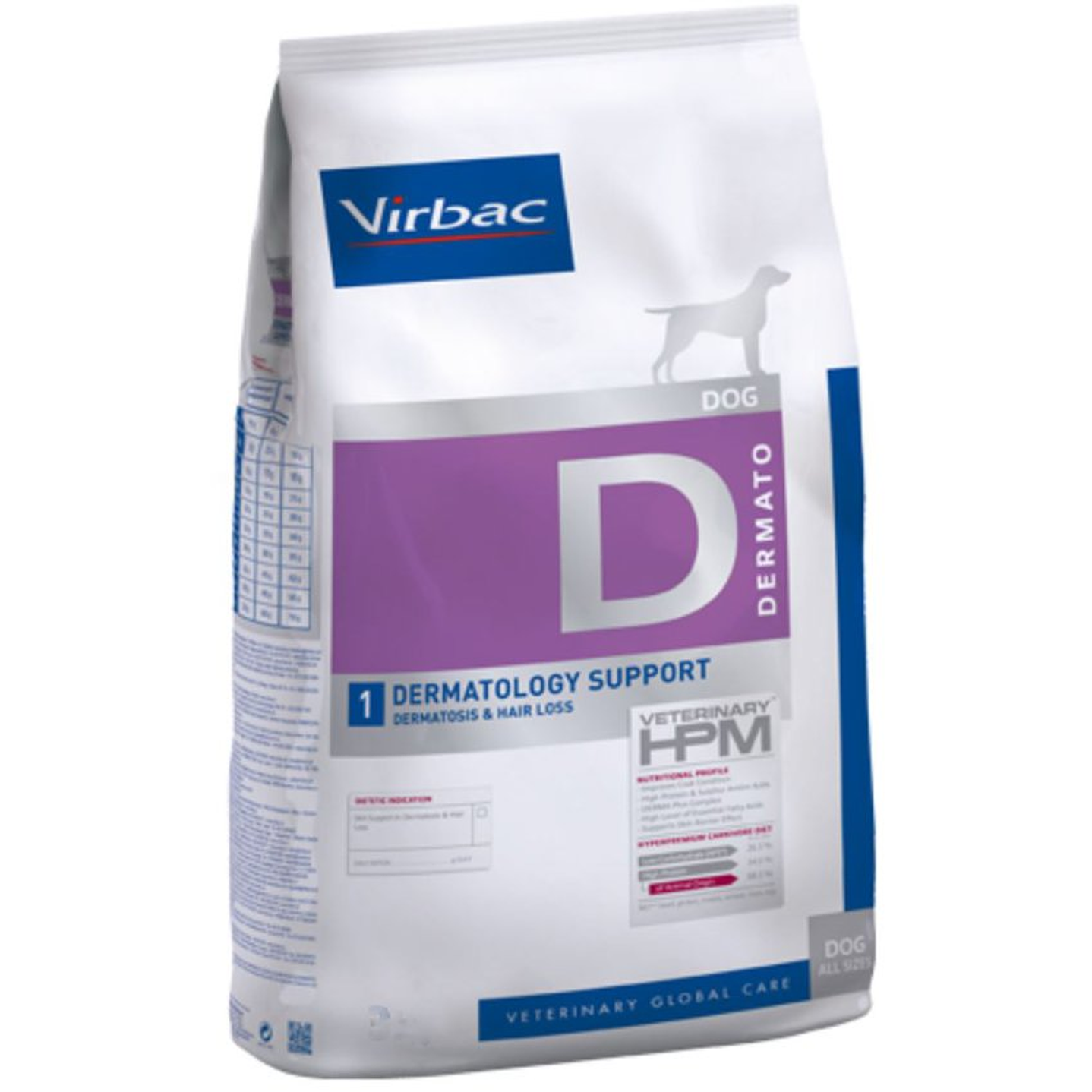 Alimento Virbac Hpm Dermatology Support Dog 3Kg