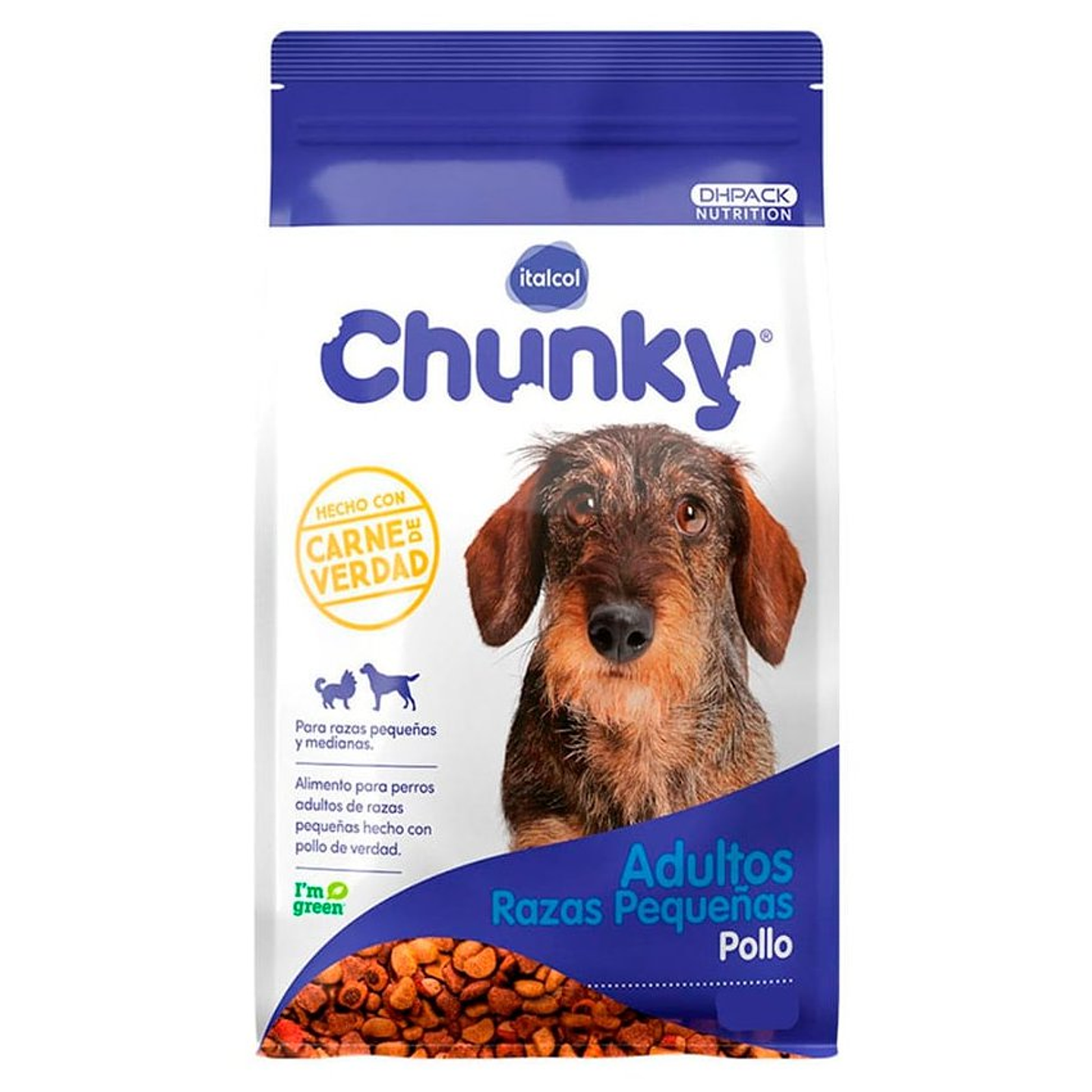 Chunky Pollo Perros Adultos Razas Pequeñas 8Kg