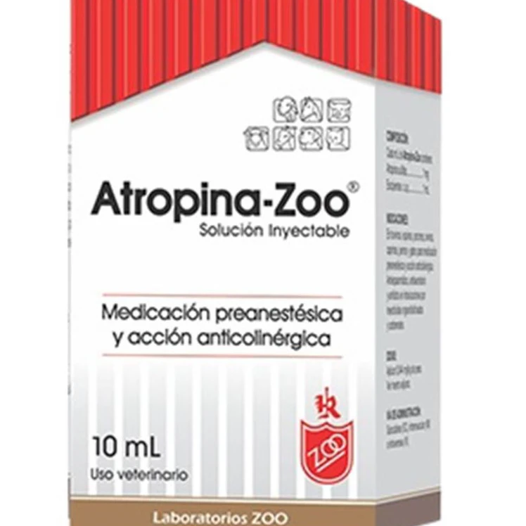 Atropina Zoo Solucion Inyectable x10ml