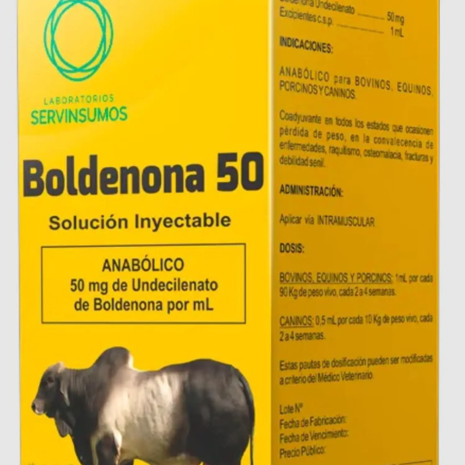 Boldenona 50 Inyectable x 10ml
