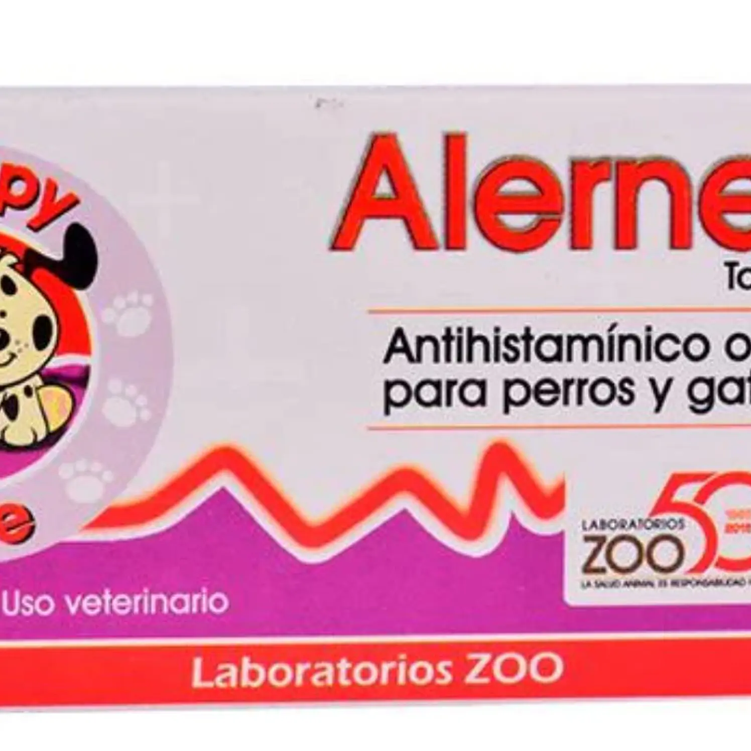 Alernex Antihistaminico Oral Perros Gatos Caja x10Tab