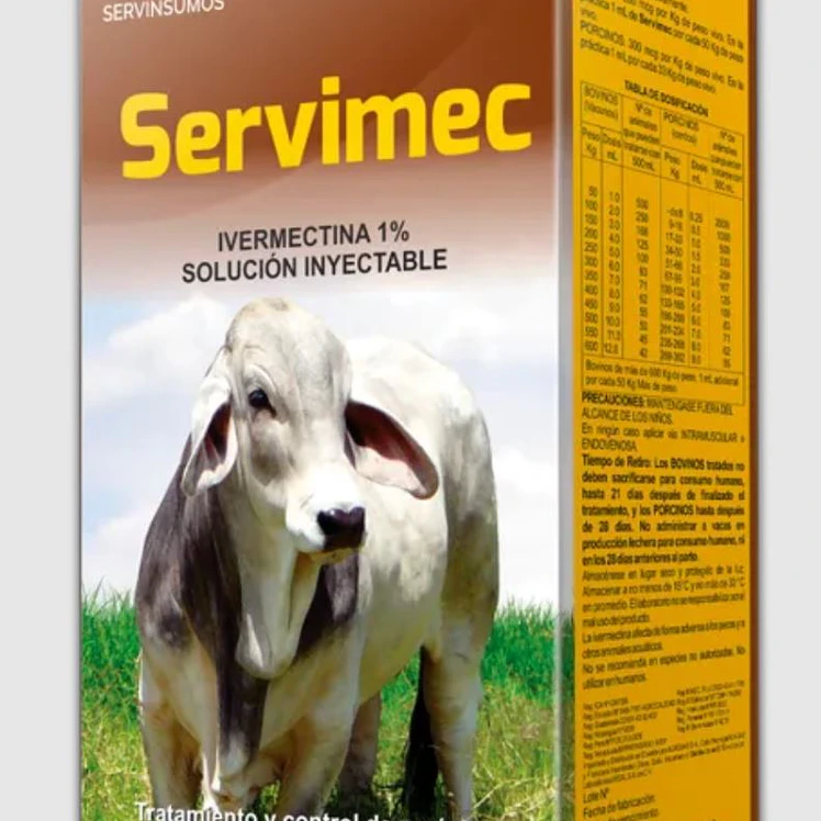 Antiparasitario Servimec 1% x50ml