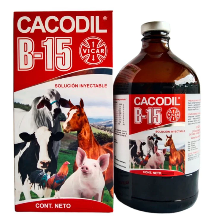Cacodil B15 Solucion Inyectable x 25ml