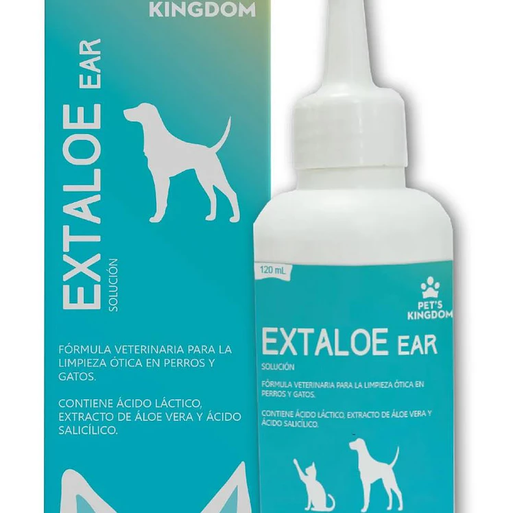 Solucion Otica Extaloe Ear Perros y Gatos x120ml
