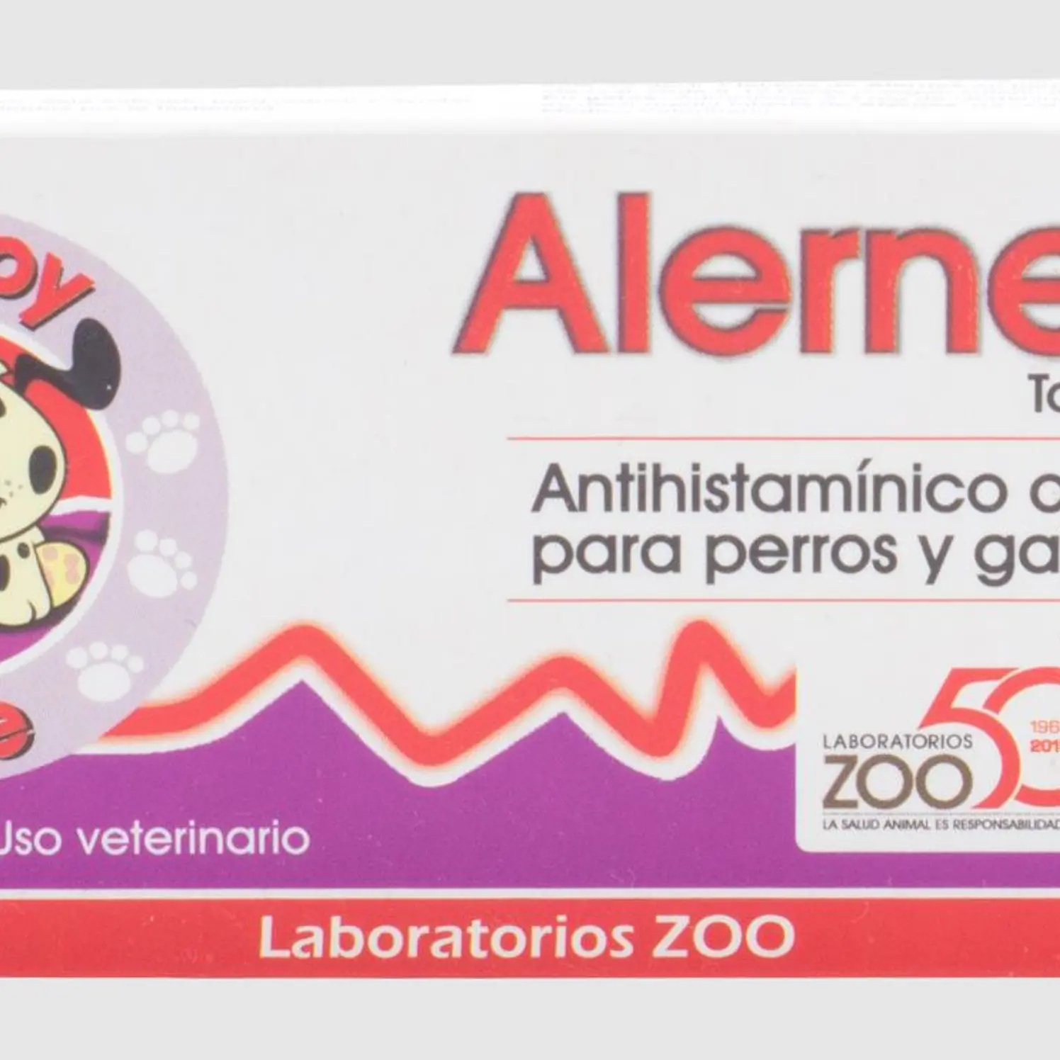 Alernex Antihistaminico Oral Perros Gatos Caja x30Tab