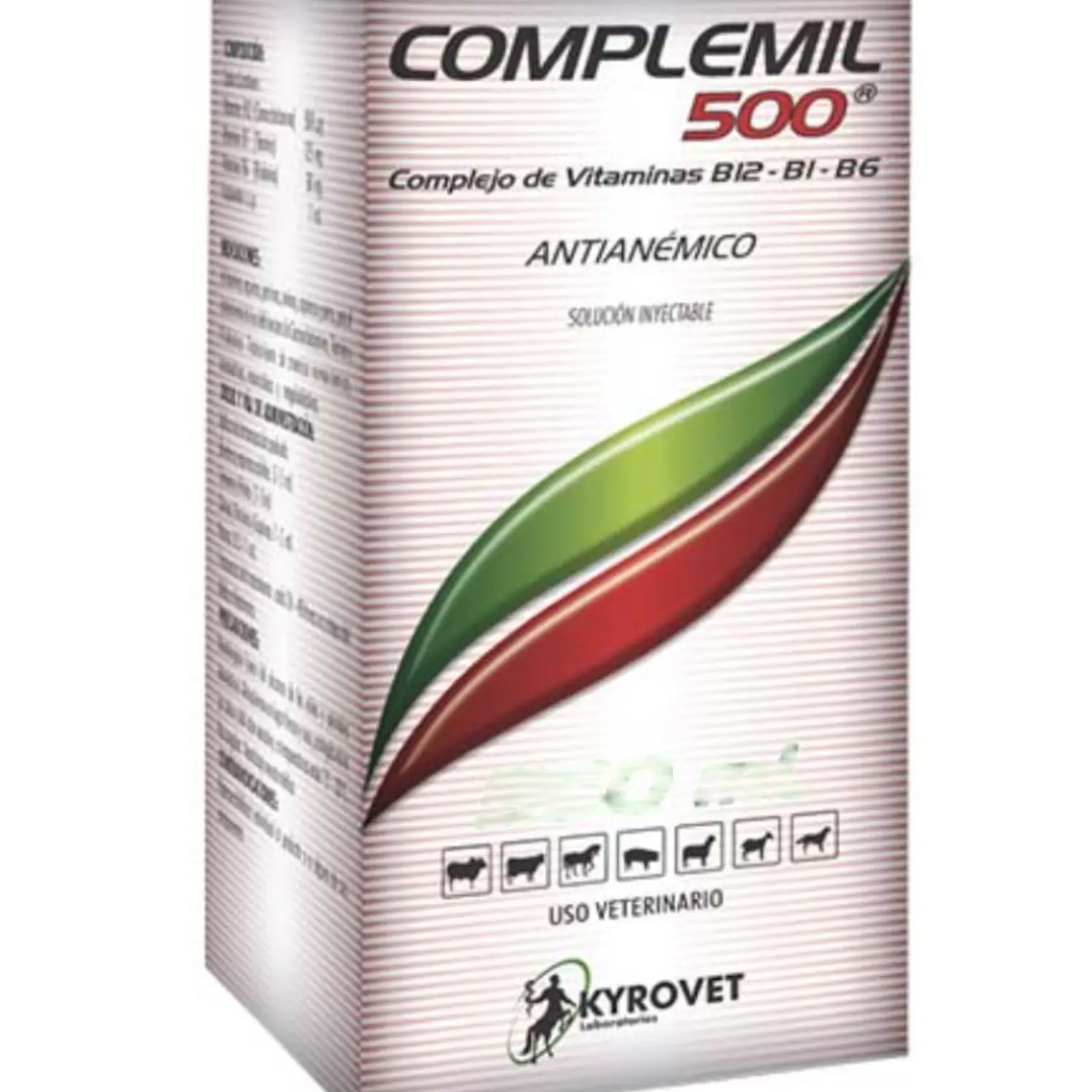 Complemil 500 Solucion Inyectable x50ml
