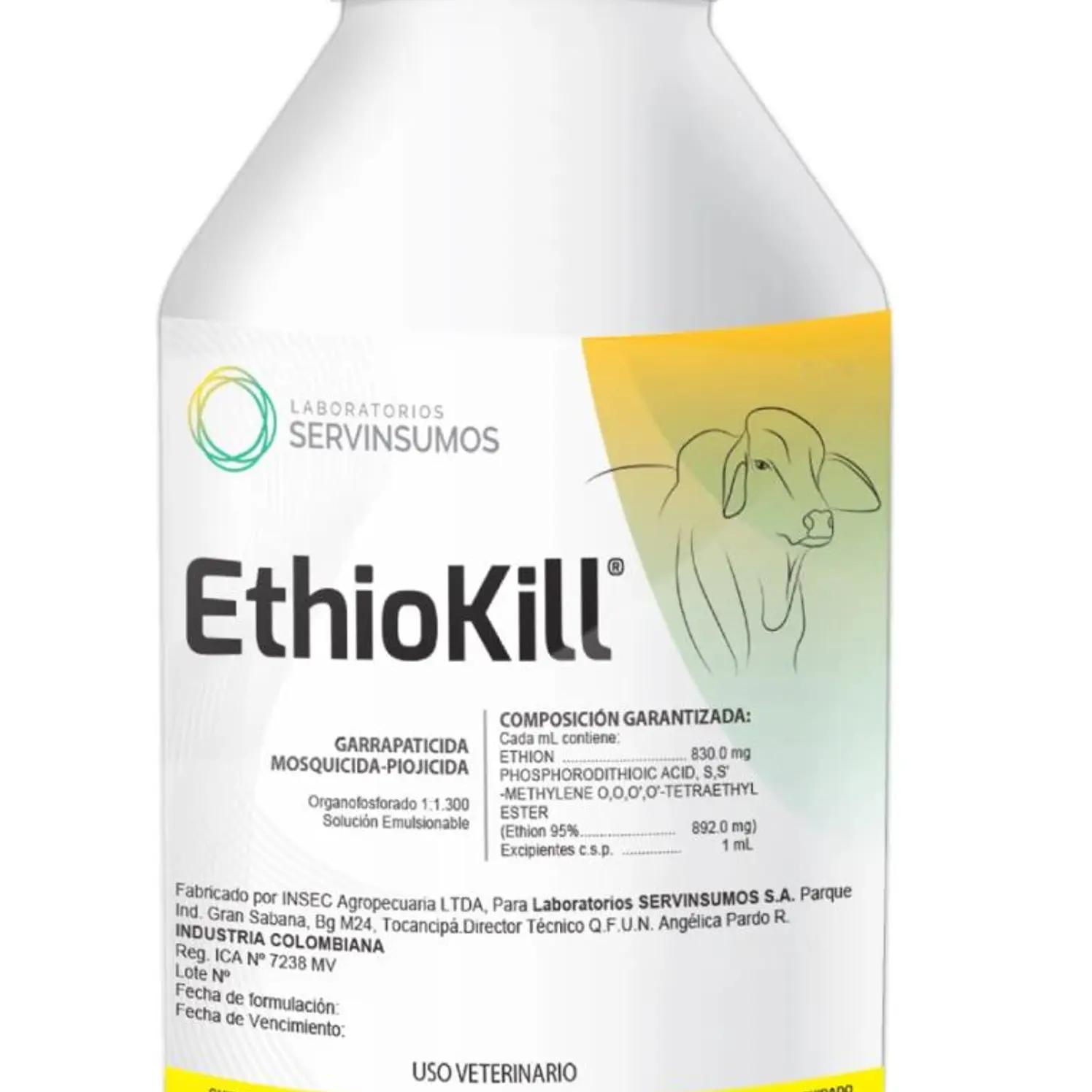 Garrapaticida Mosquicida Ethiokill x 125ml