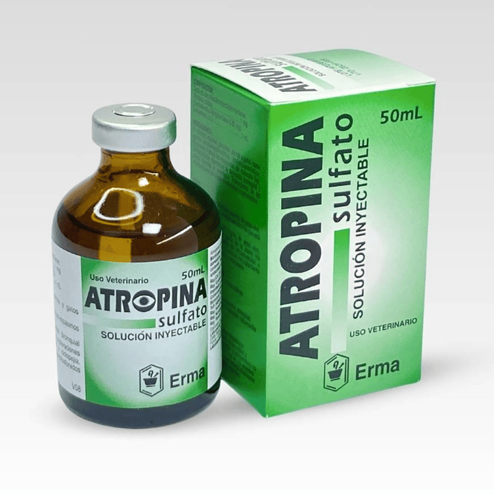 Atropina Erma Solucion Inyectable x 50ml