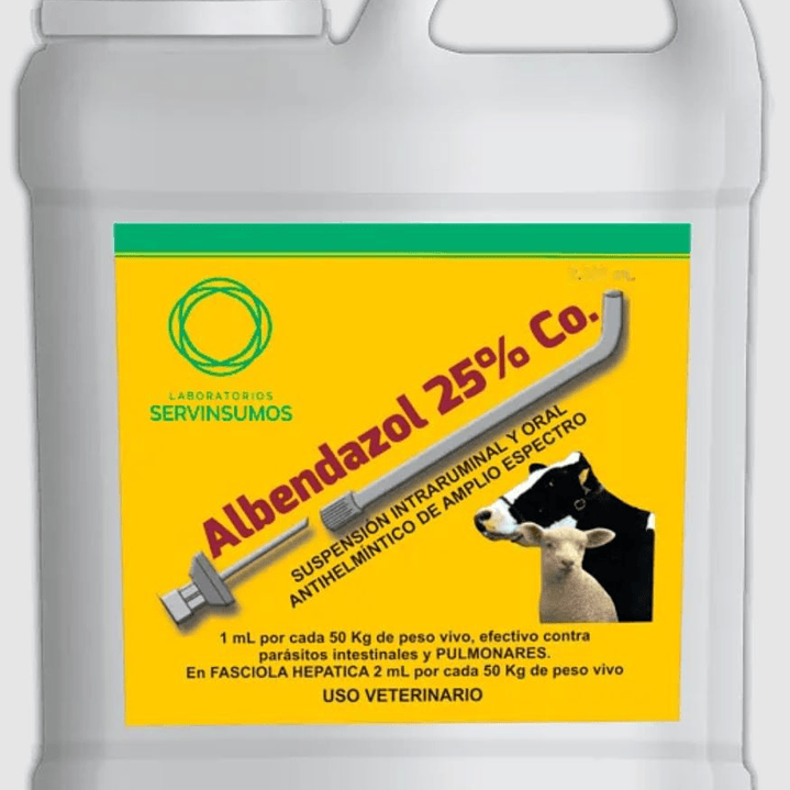 Antiparasitario Albendazol 25% Co x 200ml