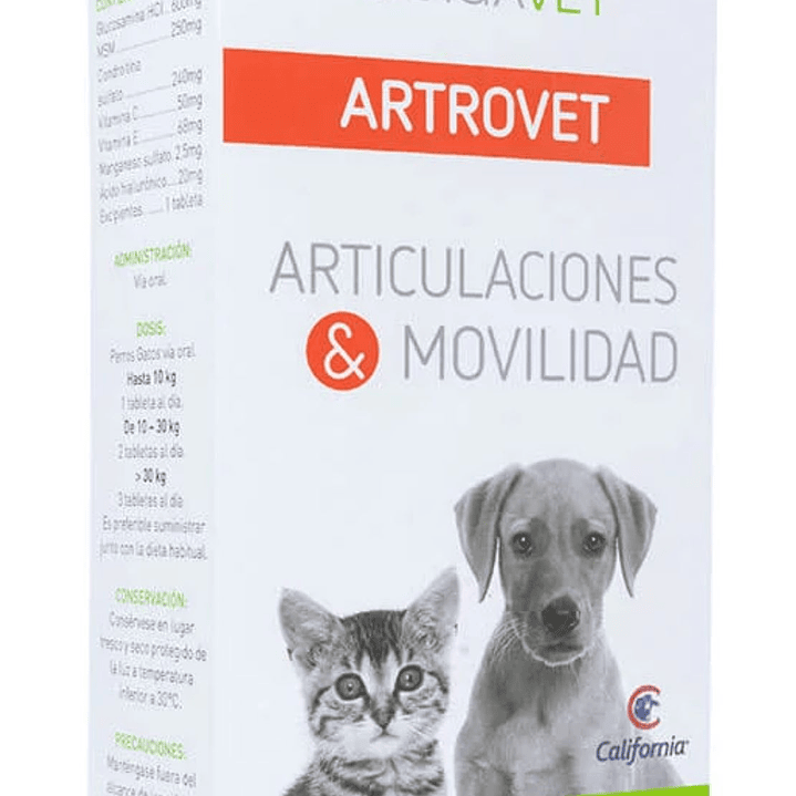 Artrovet Suplemento Alimenticio x30 Tabletas