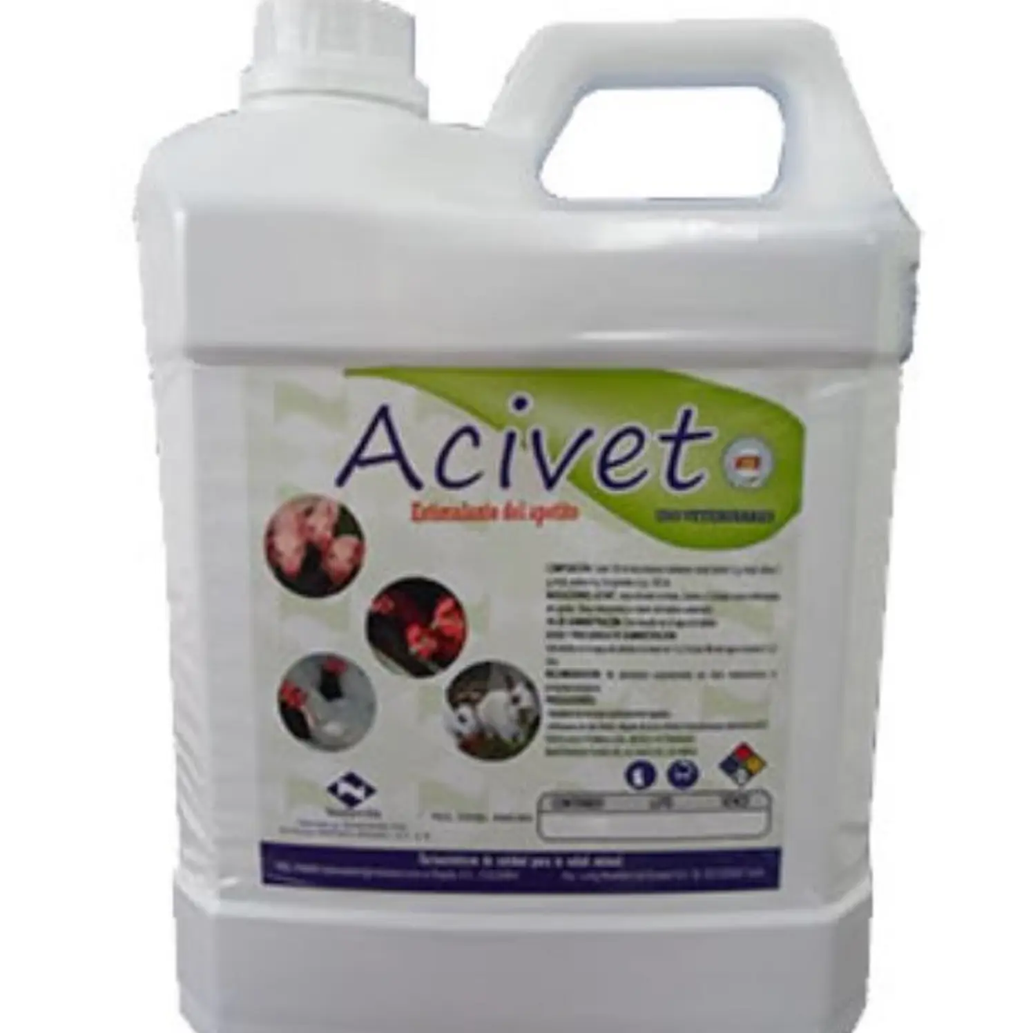 Estimulante del Apetito Acivet x4L