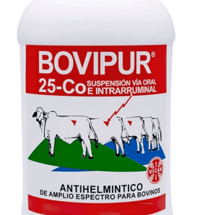 Bovipur 25% Co Antiparasitario Suspension Oral x500ml