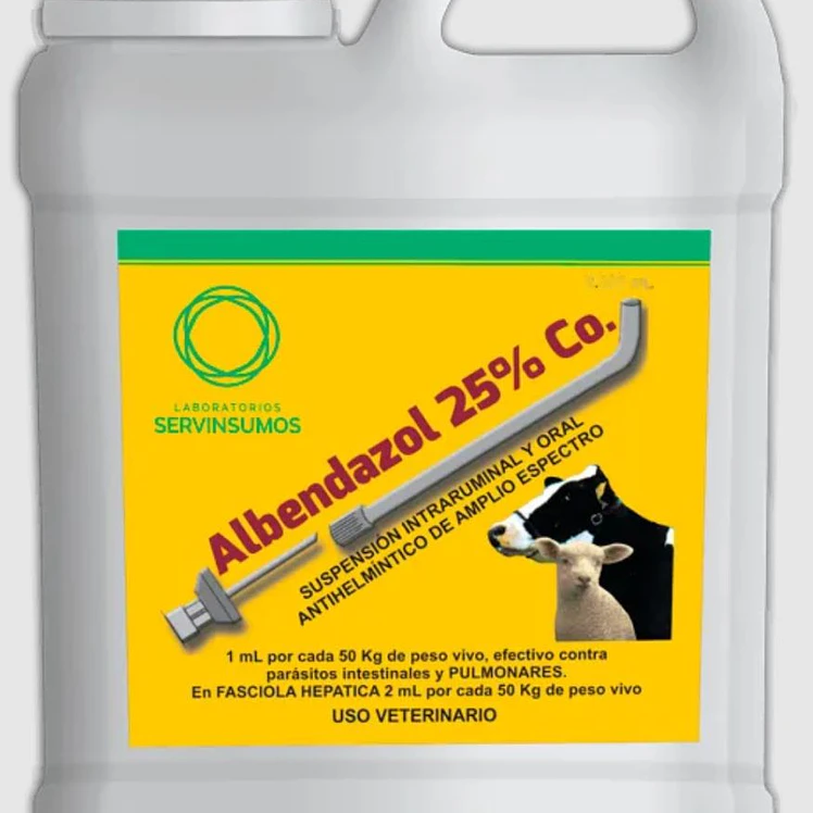 Antiparasitario Albendazol 25% Co x 500ml