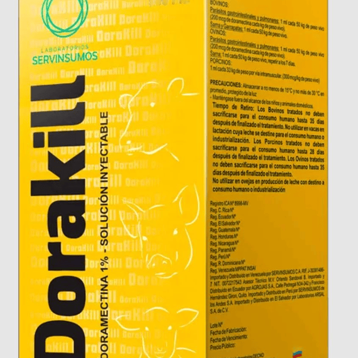 Antiparasitario Dorakill x 250ml