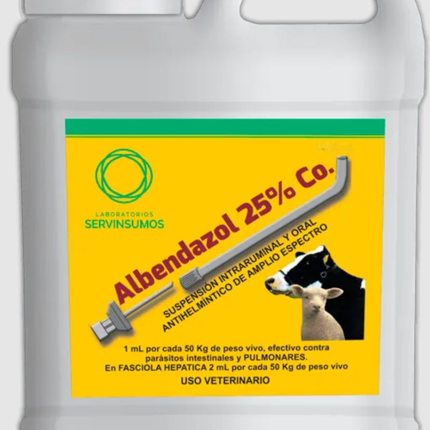 Antiparasitario Albendazol 25% Co x 2L