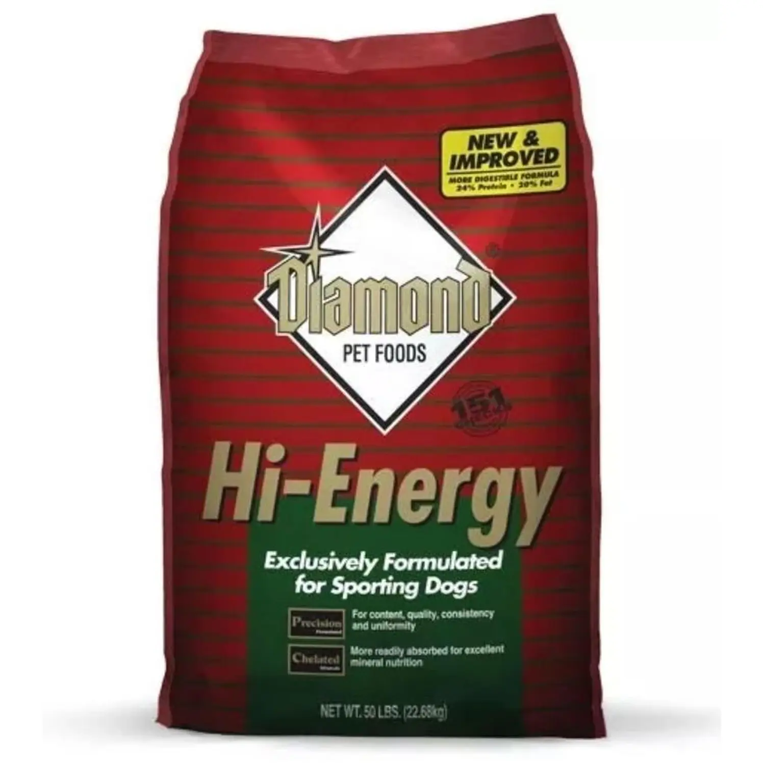Diamond Hi Energy Sport Perros Consumo Energetico 50lb