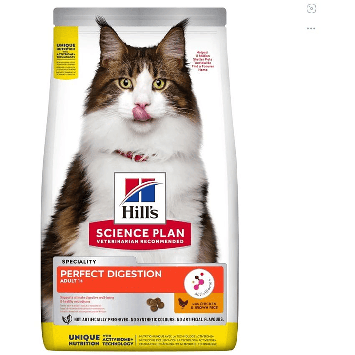 Hills Gatos Perfect Digestion Sistema Digestivo 3.5lb