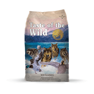 Taste Of The Wild Canine Wetlands Adulto Pato Codorniz 14lb