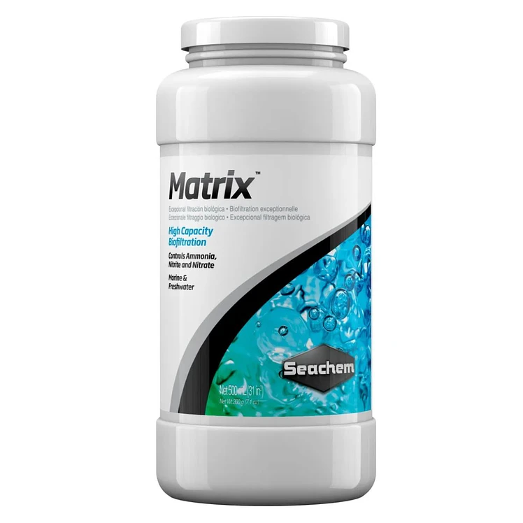 Seachem Matrix Soporte Para Filtro Biológico 500ml