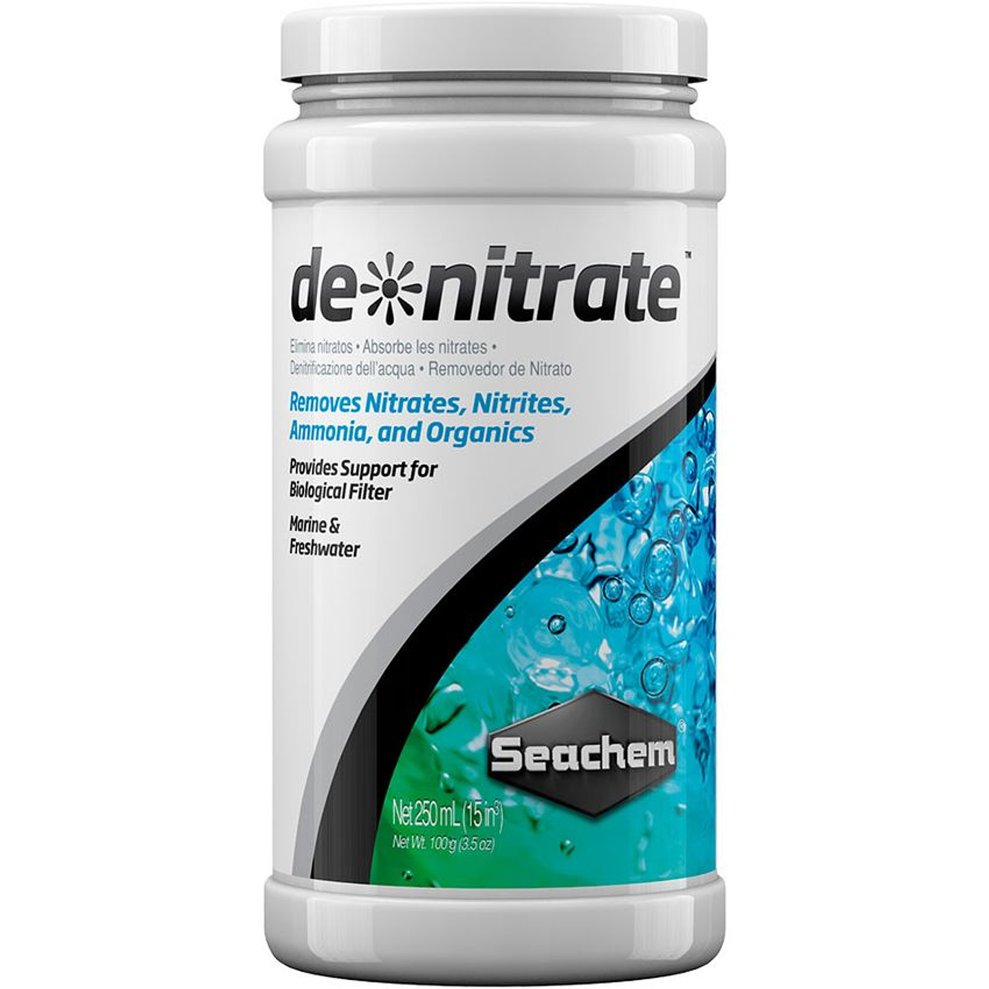 Seachem De Nitrate 250 Ml Eliminador Nitratos