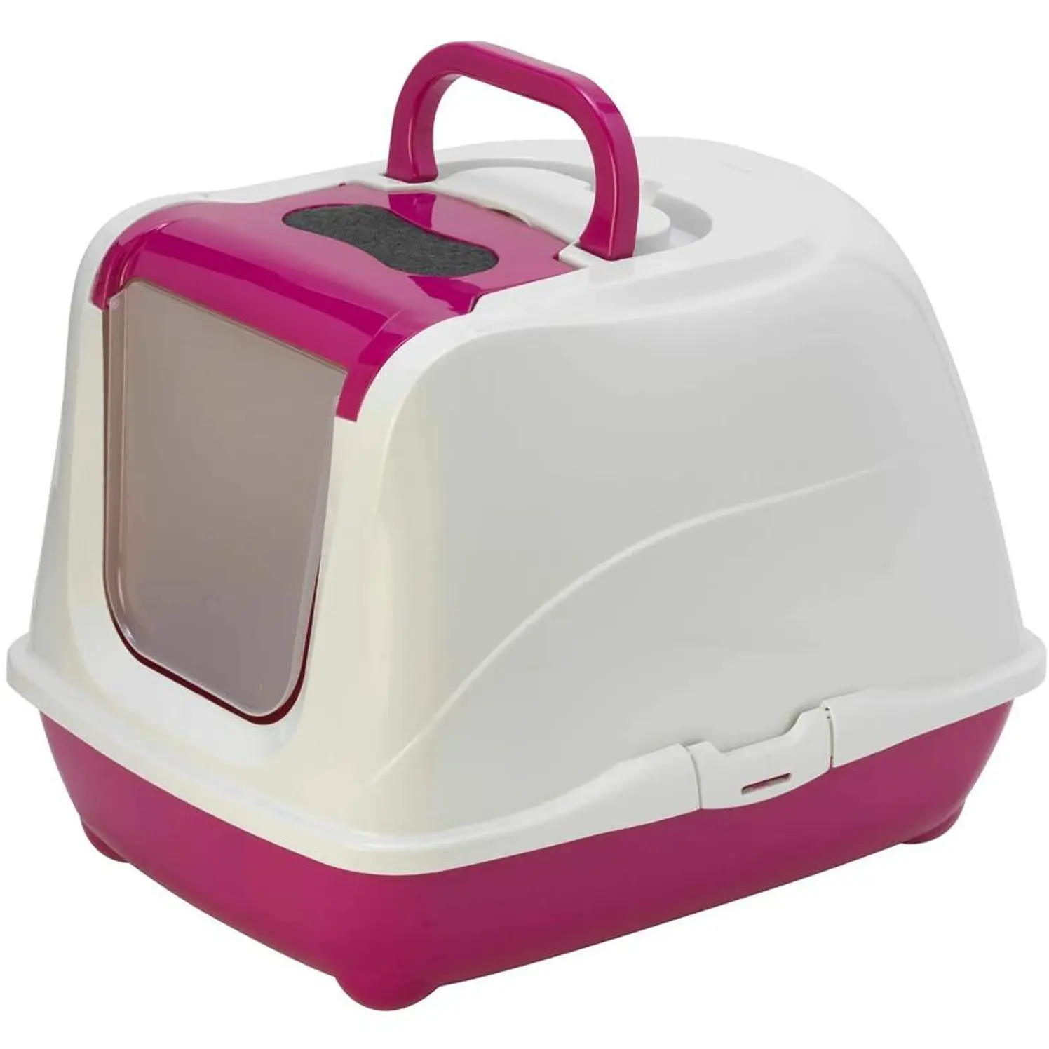 Arenero Gatos Moderna Flip Top Jumbo C240 Fucsia