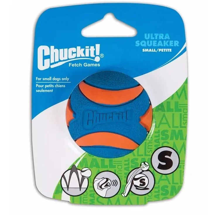 Juguete Perros Chuckit Ultra Squeaker Sonido Talla S Small