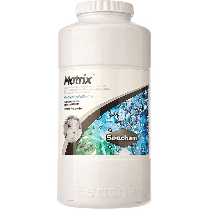 Seachem Matrix Soporte Para Filtro Biológico 1 Lt