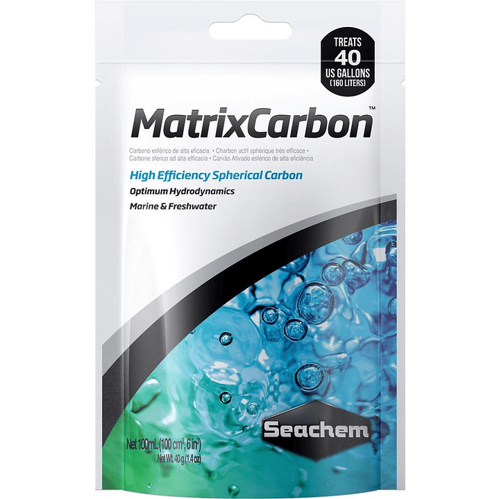 Seachem Matrix Carbón Filtro Acuarios 100ml