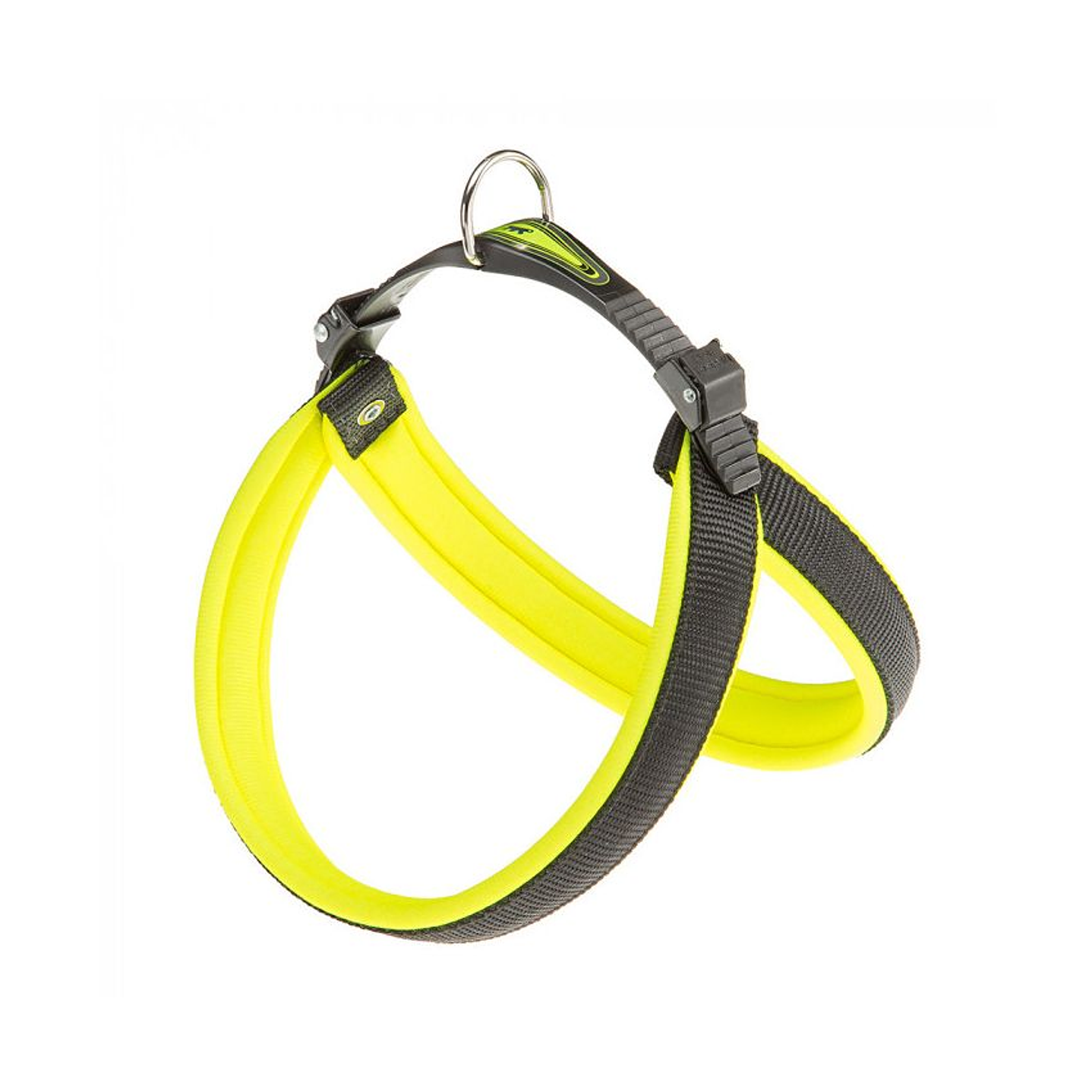 Arnes Pechera Regulable Perro Ferplast Agila Fluo 5 Amarillo