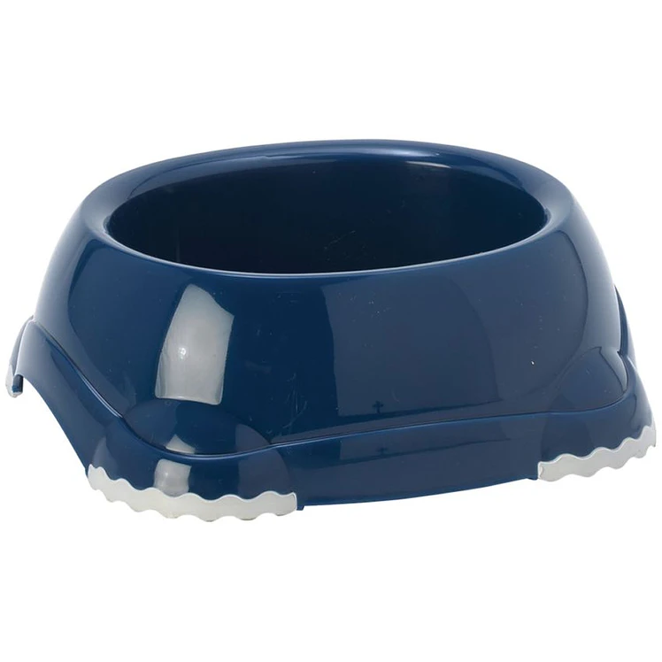 Comedero Bebedero Antideslizante Moderna Smarty Azul 1245gr