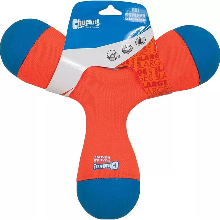 Juguete Perros Petmate Chuckit Tri Bumper Large
