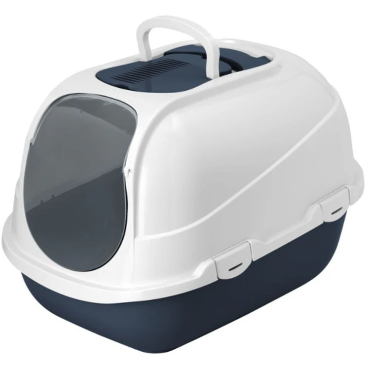 Arenero Gatos Moderna Mega Comfy Azul Grande