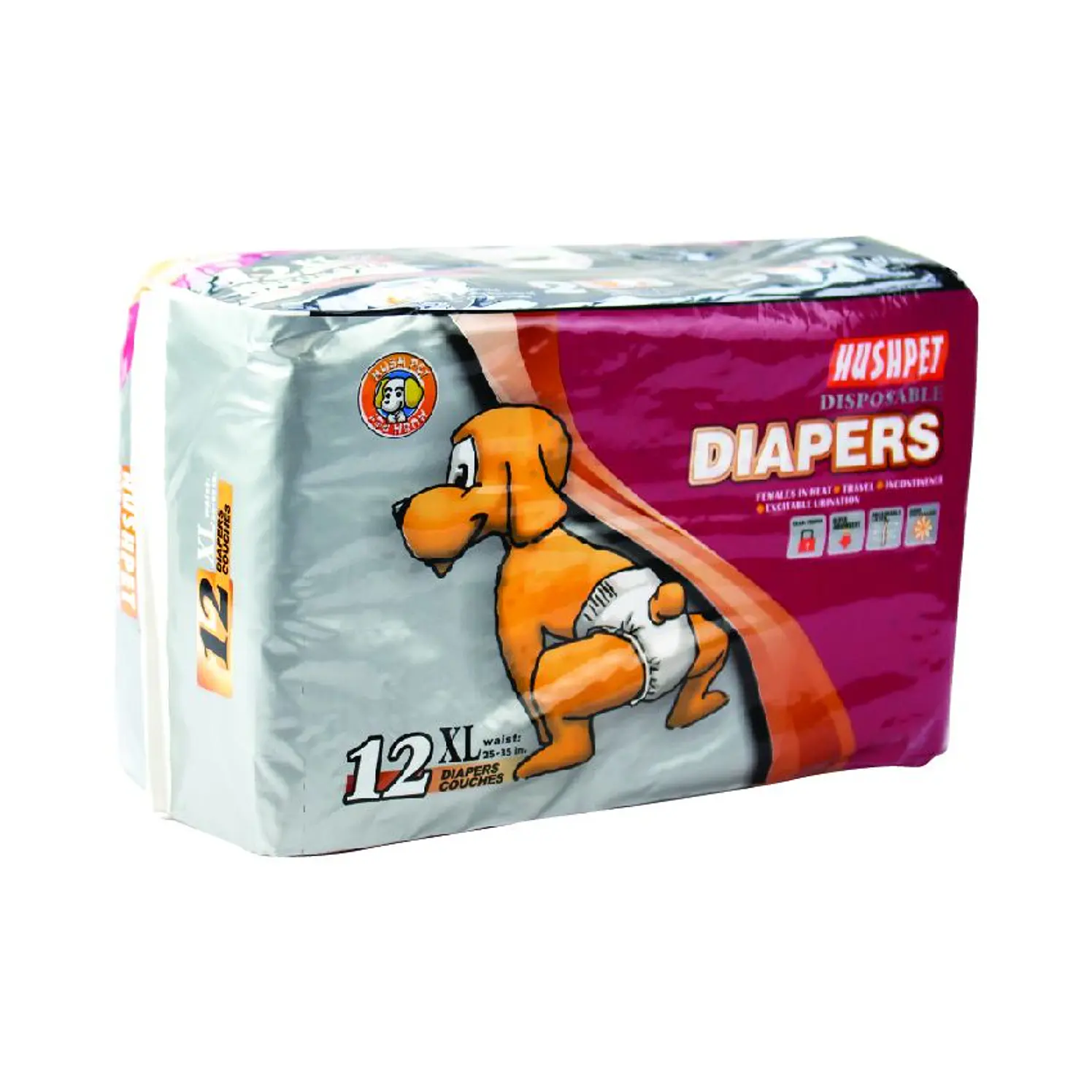Pañales Desechables Perros Talla Xl 12 Unidades