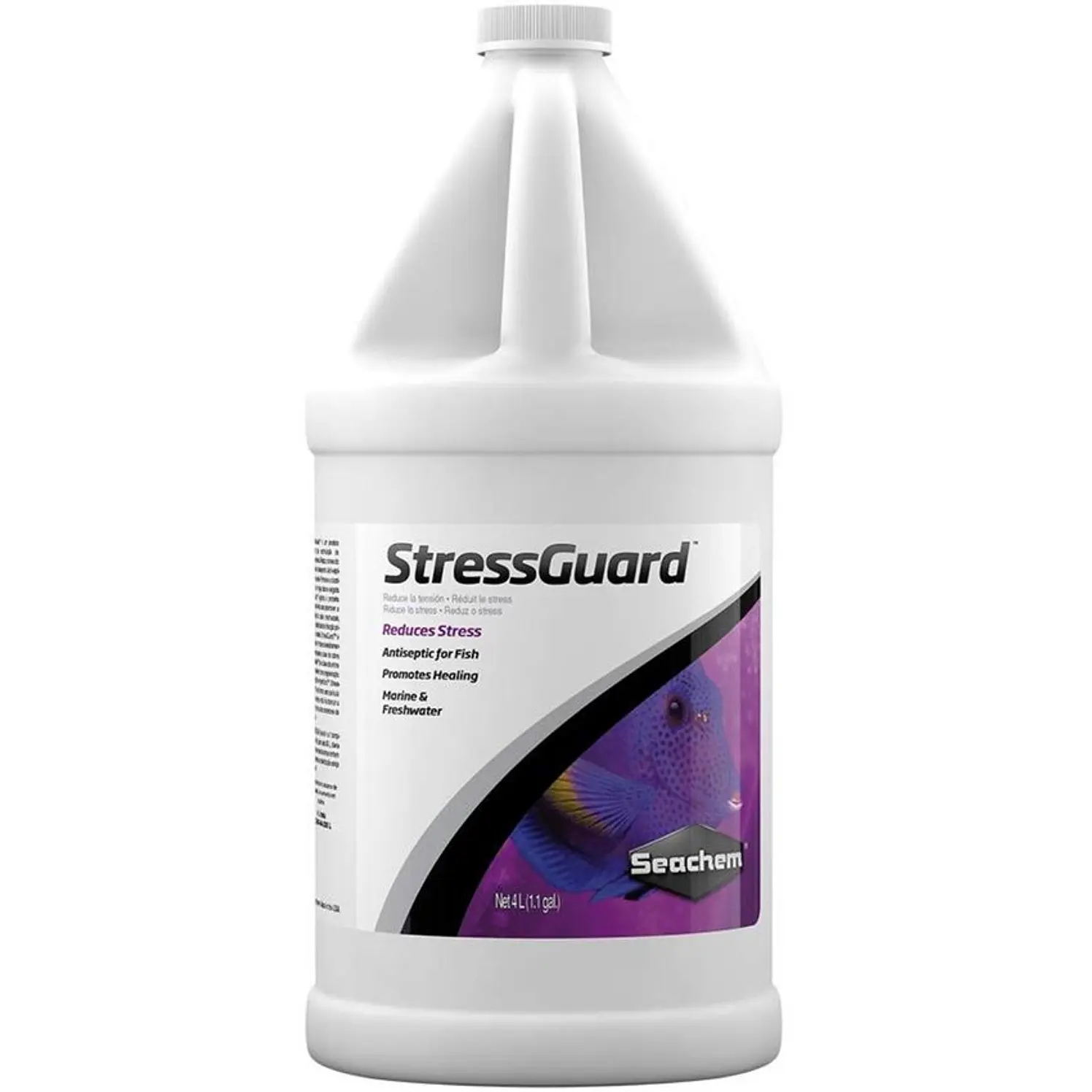 Seachem Stress Guard 4lt Antiestrés Acondicionador