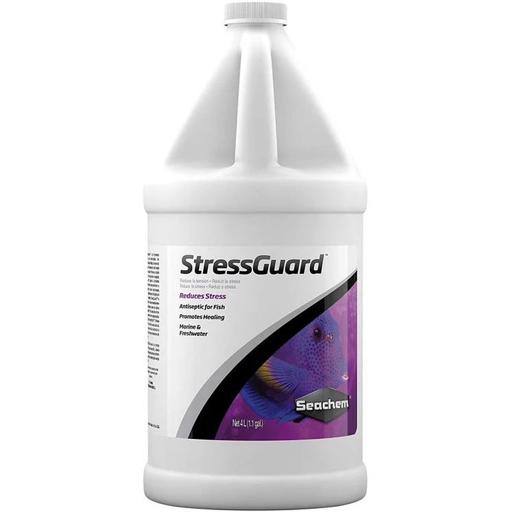 Seachem Stress Guard 4lt Antiestrés Acondicionador