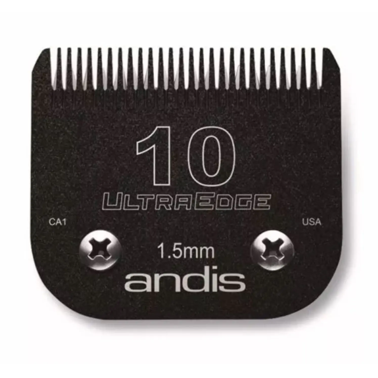 Andis Cuchilla 10 Negra Ultraedge + Electro Glide 1.5mm