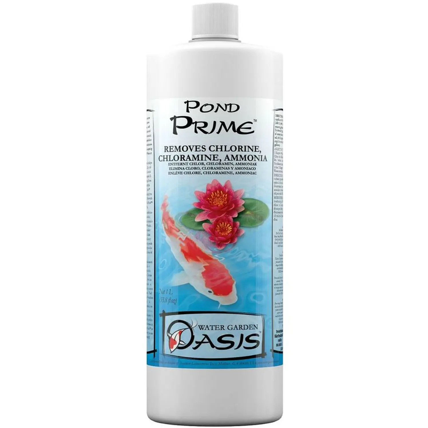 Seachem Pond Prime 1 Lt Acondicionador Agua Acuarios