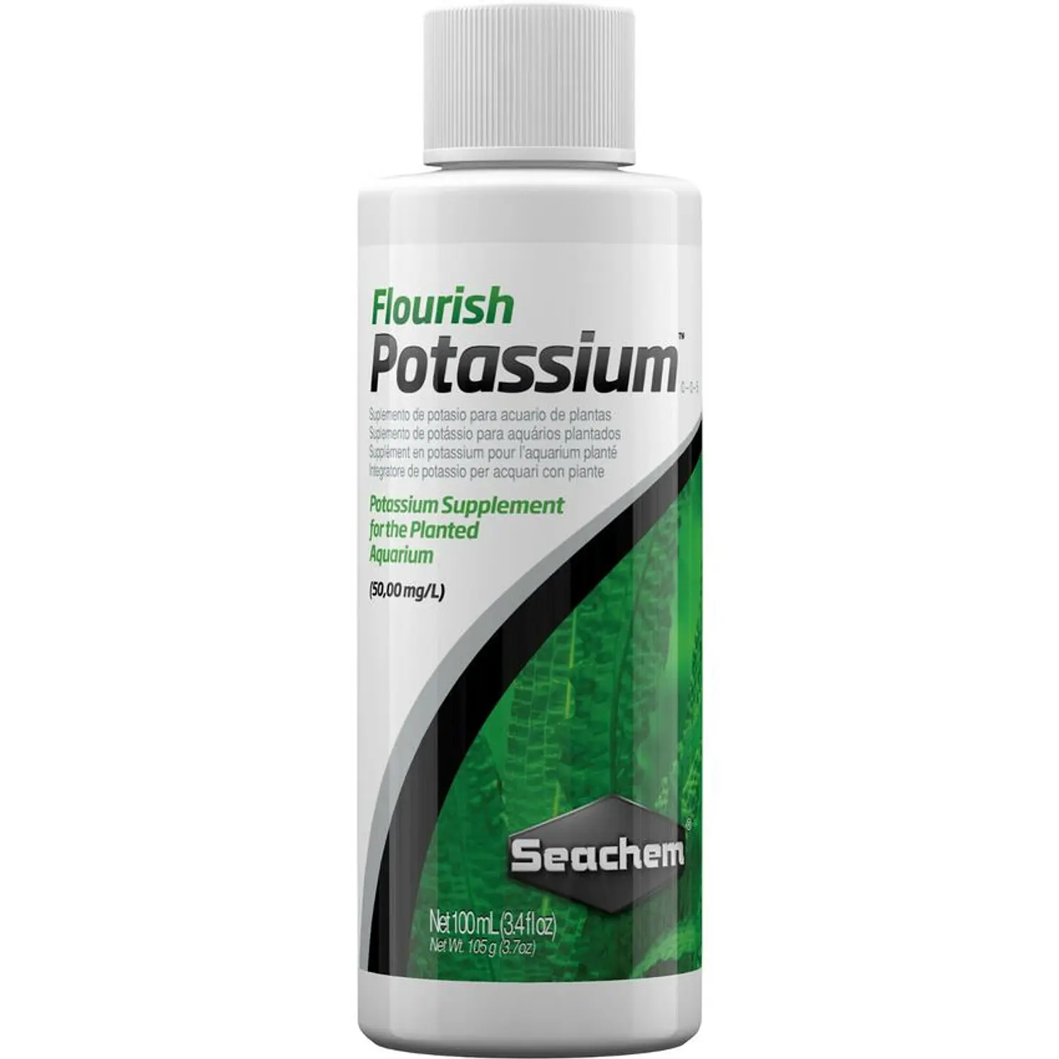 Seachem Flourish Potassium 100 Ml Fertilizante Acuarios