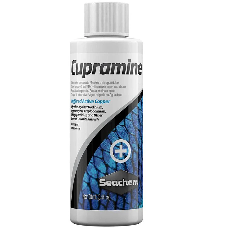 Seachem Cupramine 100ml Cobre Activo