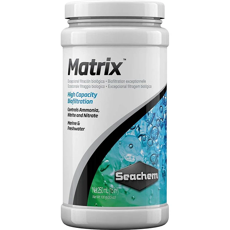 Seachem Matrix Soporte Para Filtro Biologico 250ml