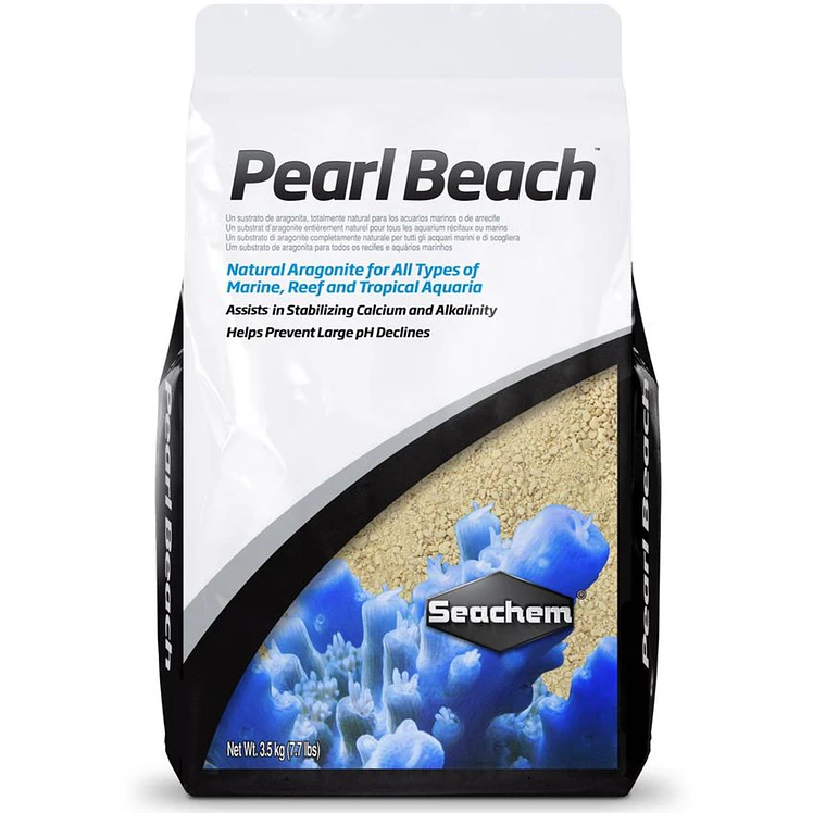 Seachem Pearl Beach 3.5 Kg Sustrato Acuario Marino