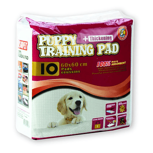 Toalla Entrenadora Cachorros Hush Pets X 10 Unidades 60x60cm