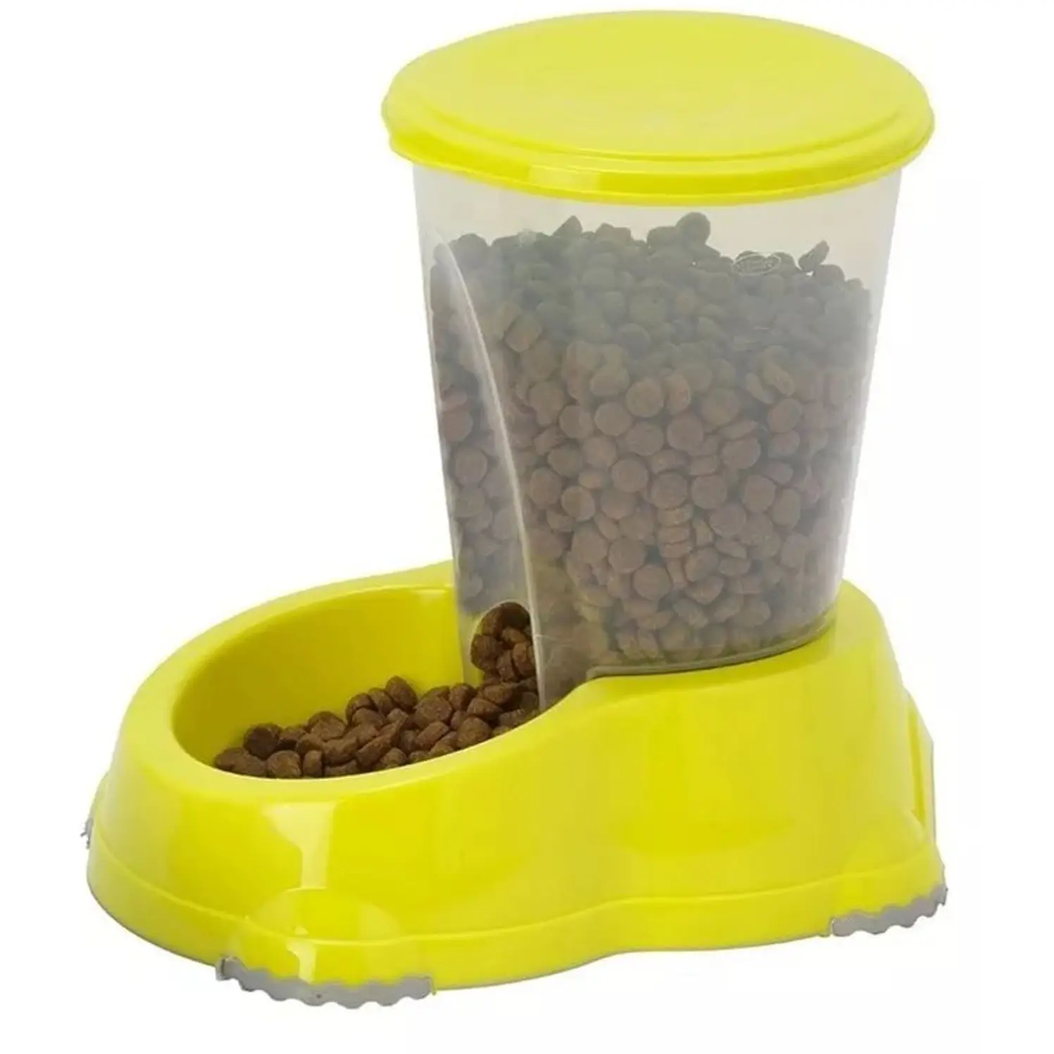 Comedero Perros Gatos Moderna Smart Snacker Verde 1.5 L