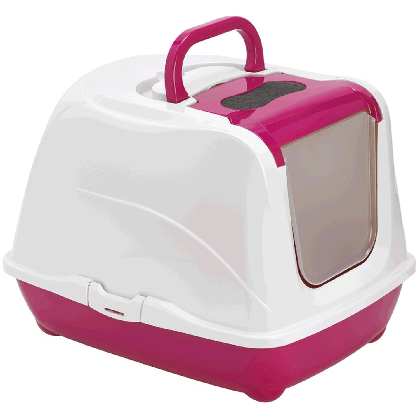 Arenero Gatos Moderna Flip Top Large C230 Fucsia