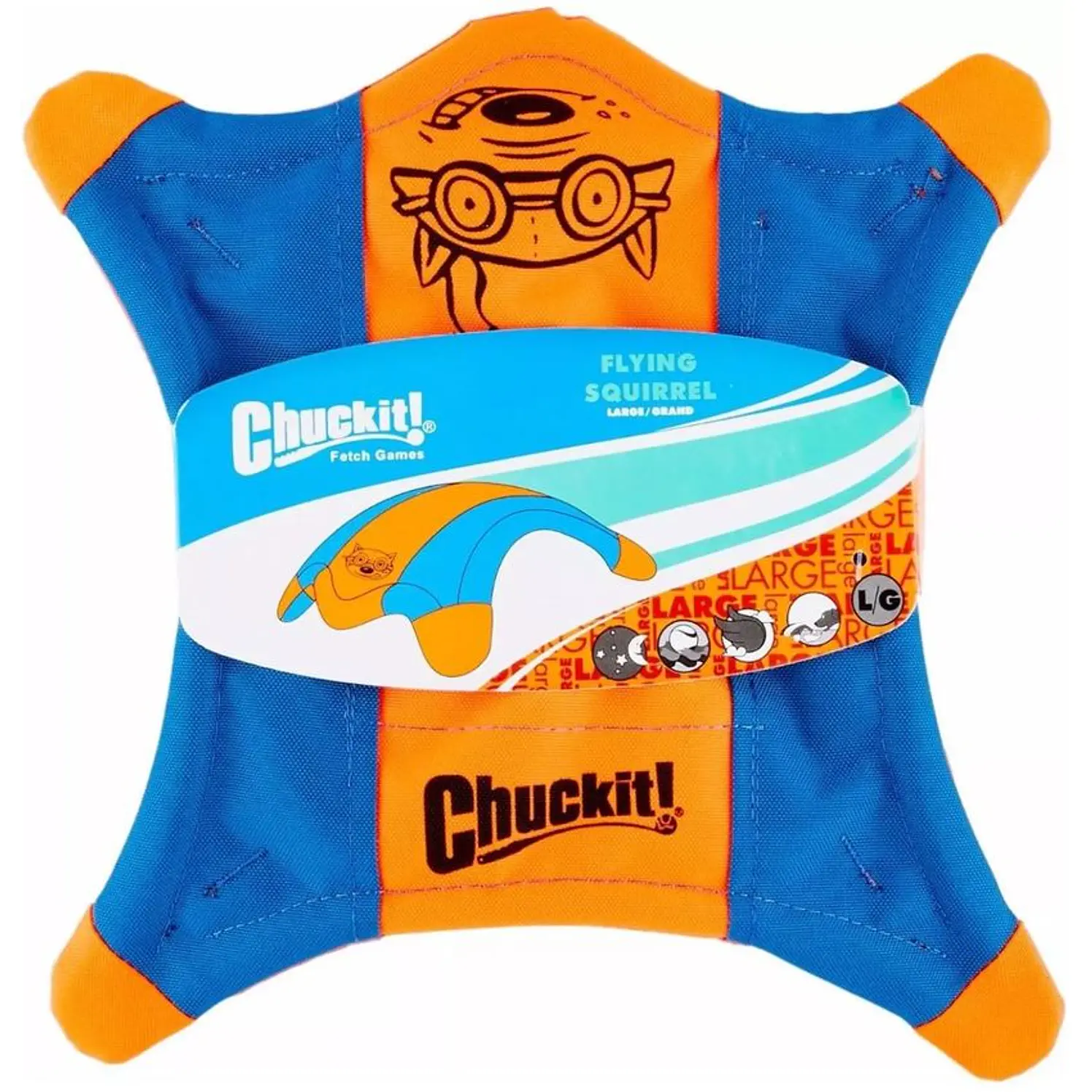 Juguete Perros Chuckit Flying Squirrel Ardilla Large